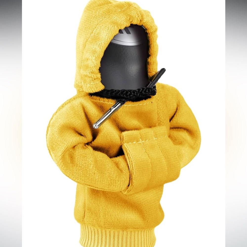 Gear Shift Hoodie, Gear Stick Hoodie Protector Decoration(Yellow)